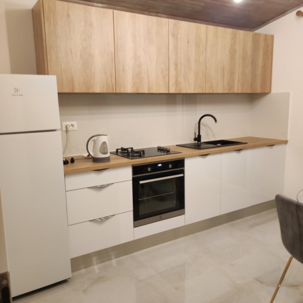 Kitchen, Panoramico apartman sa jacuzzijem, Panoramico apartman sa jacuzzijem Gornja Brela