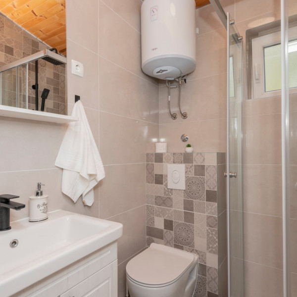 Bathroom / WC, Panoramico apartman sa jacuzzijem, Panoramico apartman sa jacuzzijem Gornja Brela