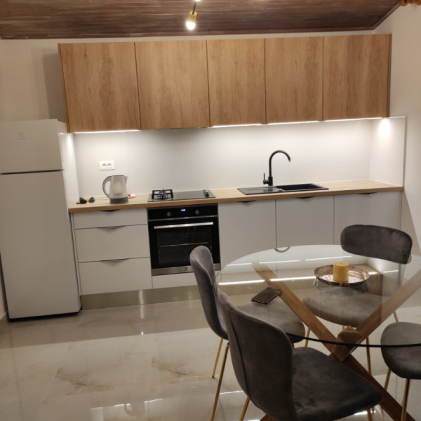 Kitchen, Panoramico apartman sa jacuzzijem, Panoramico apartman sa jacuzzijem Gornja Brela