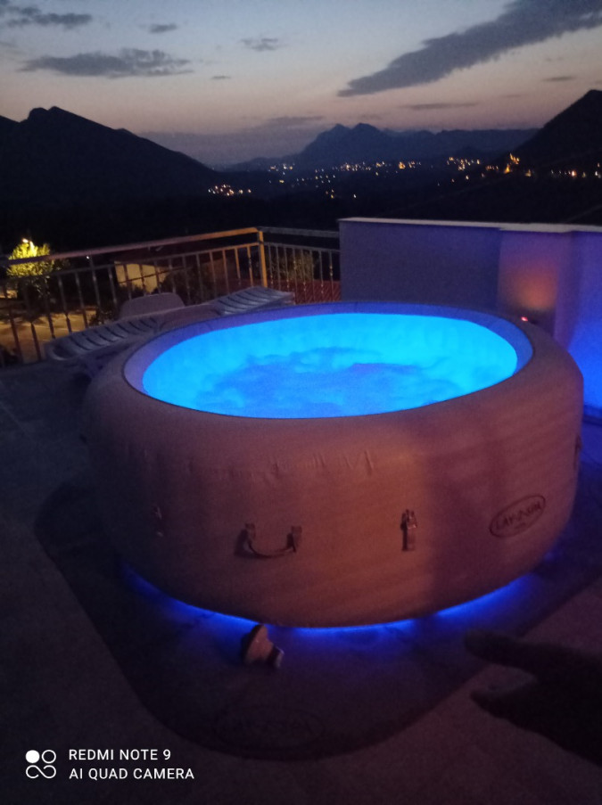 Exterior, Panoramico apartment, private jacuzzi Gornja Brela