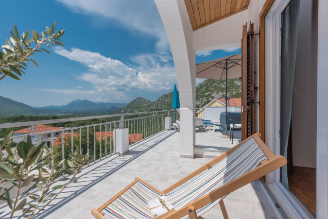 Exterior, Panoramico apartment, private jacuzzi Gornja Brela