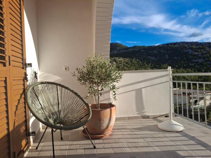 Exterior, Panoramico apartment, private jacuzzi Gornja Brela