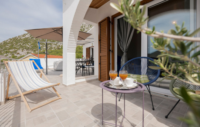 Exterior, Panoramico apartment, private jacuzzi Gornja Brela